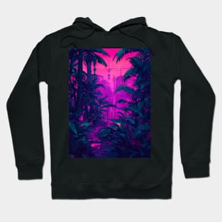 Synthwave jungle Hoodie